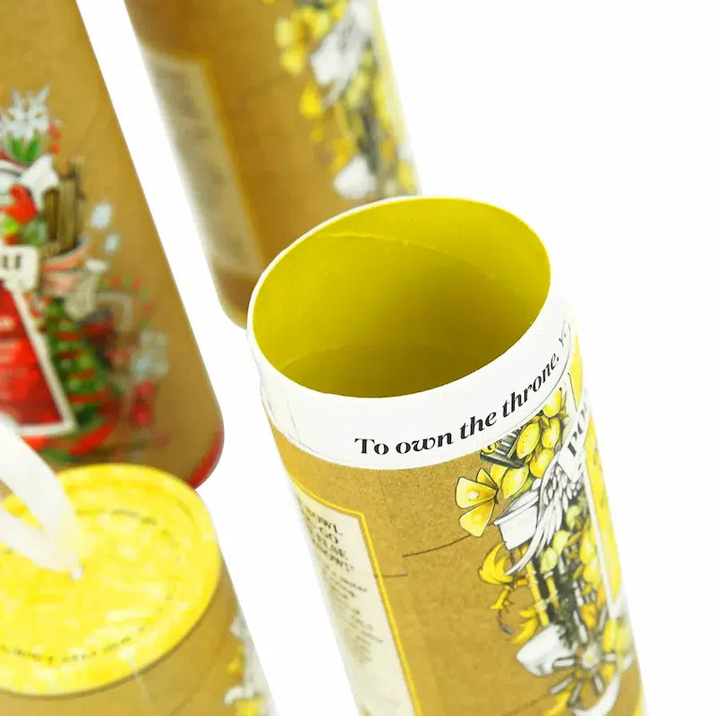 Custom Cylinder Packaging for Christmas Gift