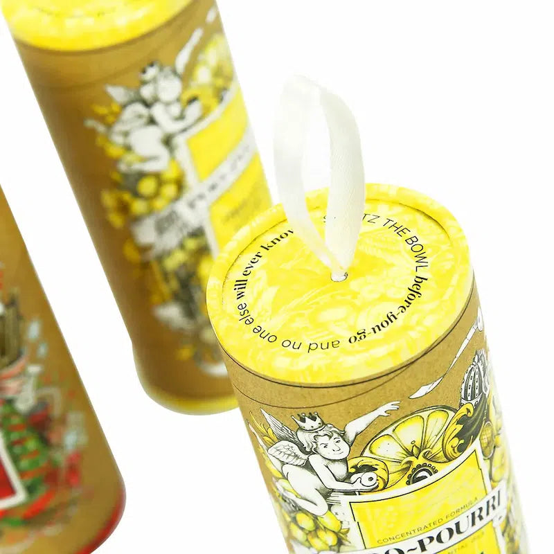 Custom Cylinder Packaging for Christmas Gift
