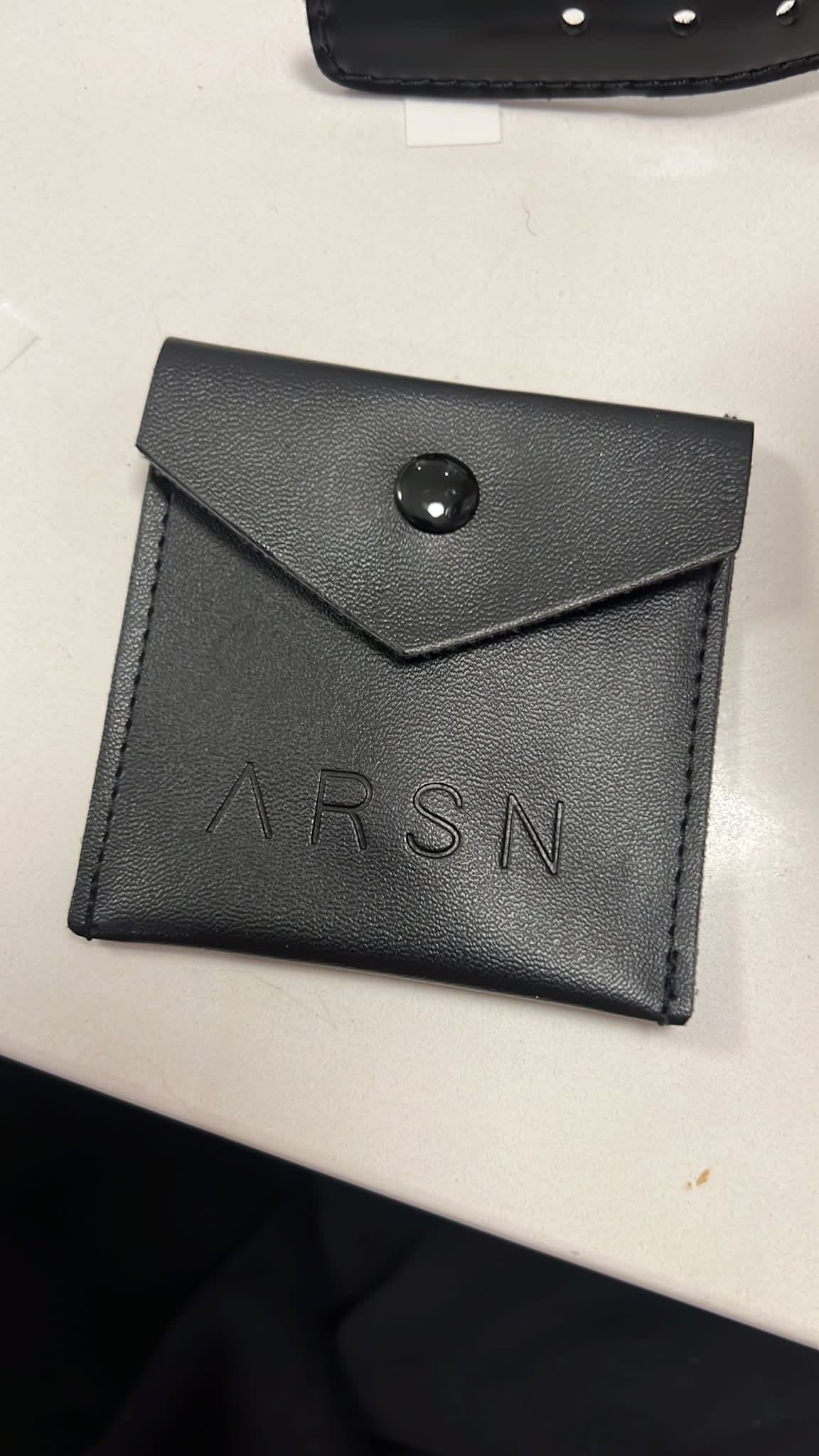 Pochette enveloppe pour bijoux en cuir personnalisée, 500 pièces