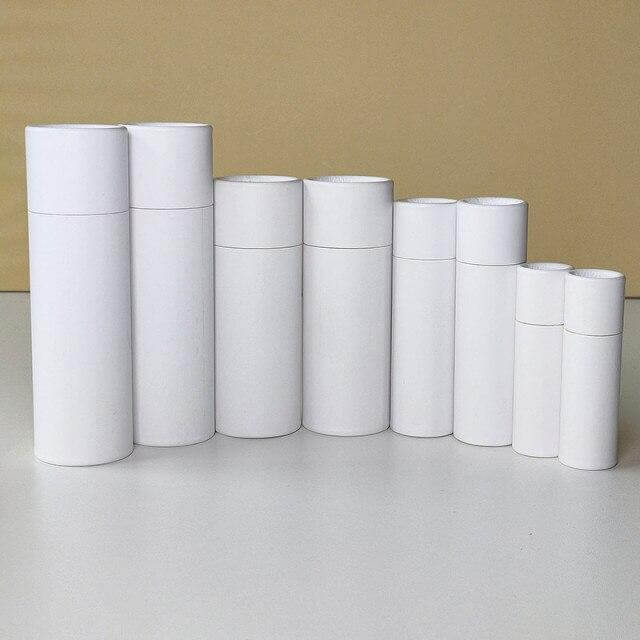 Free Sample 0.3 OZ Cardboard Lip Balm Tube - Esytube Tube Packaging