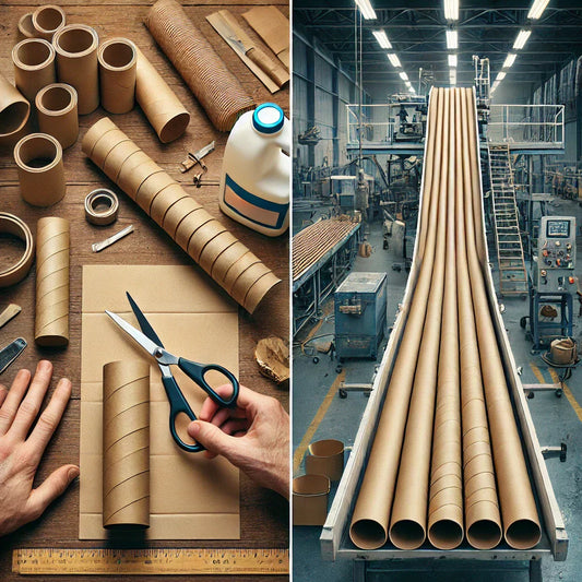 How Cardboard Tubes Are Made: From DIY Crafts to Industrial Production