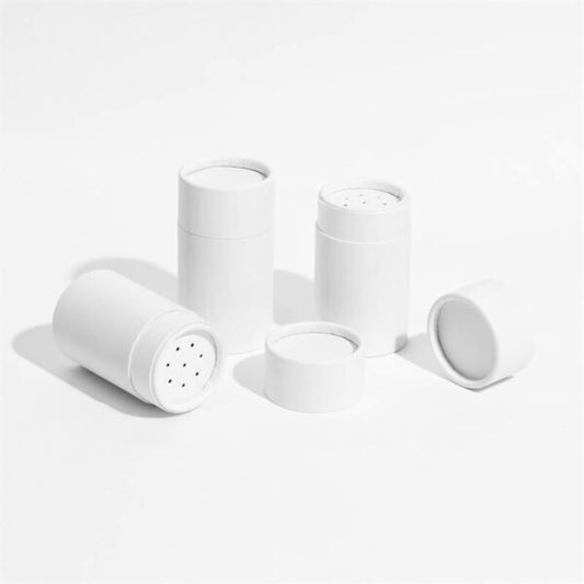Pot de baume à lèvres en papier kraft naturel de 1 once / 29 g