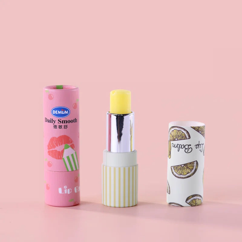 Custom 4 Inch Tube Cardboard Lip Balm Containers