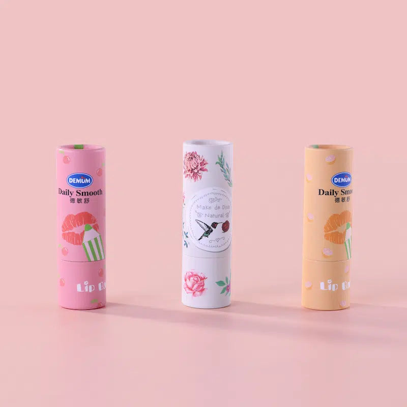 Custom 4 Inch Tube Cardboard Lip Balm Containers