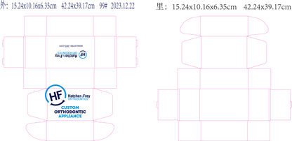 1000pcs custom mailer boxes